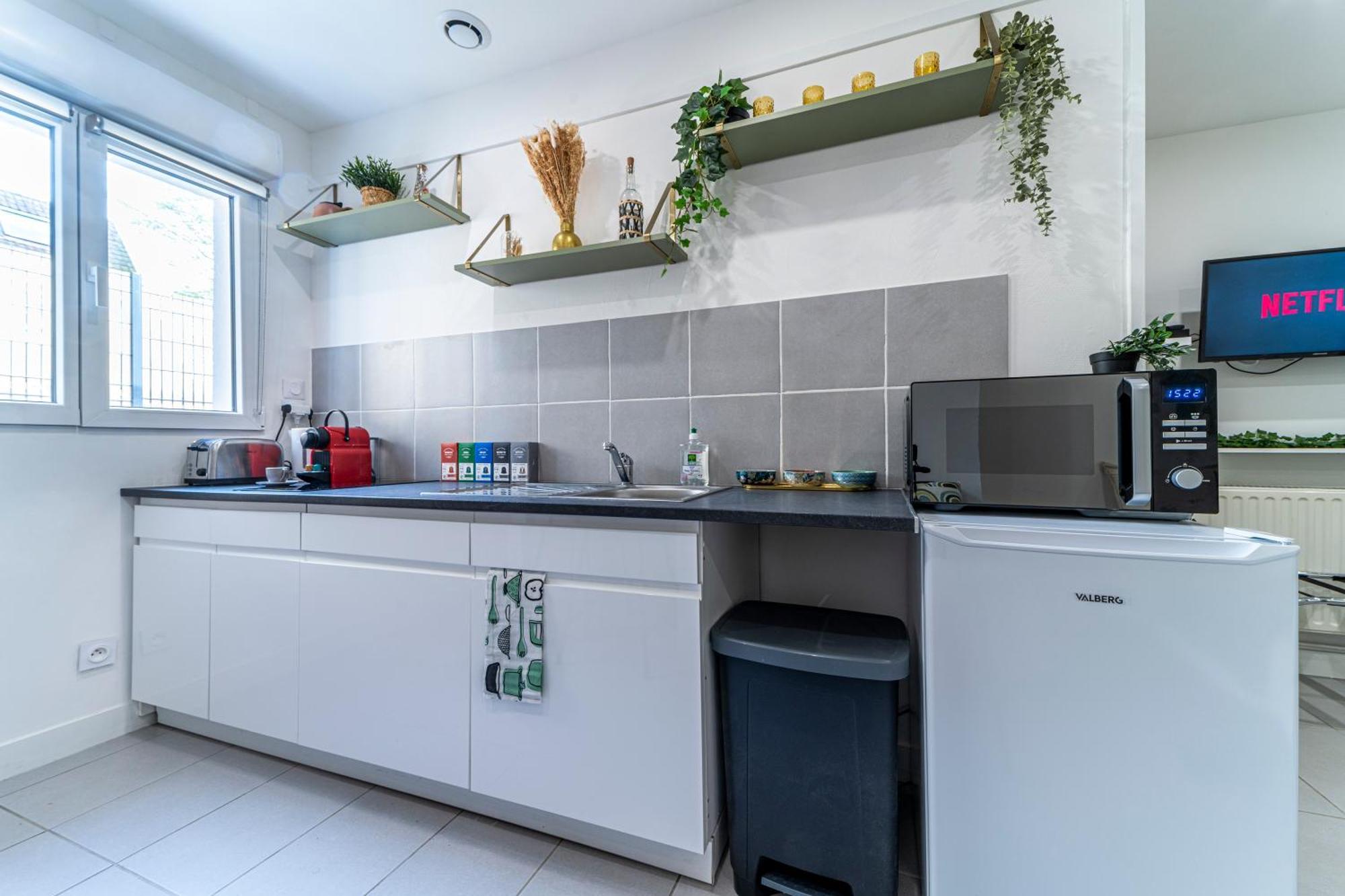 Apartamento Le Cosy - Free Parking - Proche Gares Lille - Netflix - Wifi Mons-en-Baroeul Exterior foto